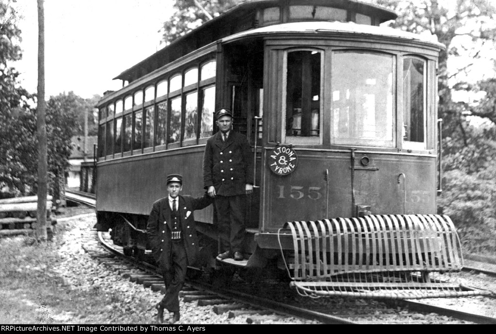 Altoona & Logan Valley #155,  c. 1895